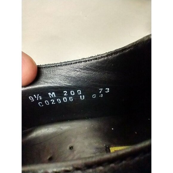 Cole Haan Nike Air Men Black Moc Slip On Loafers 9.5M Comfort Dress SHOES - Picture 10 of 14